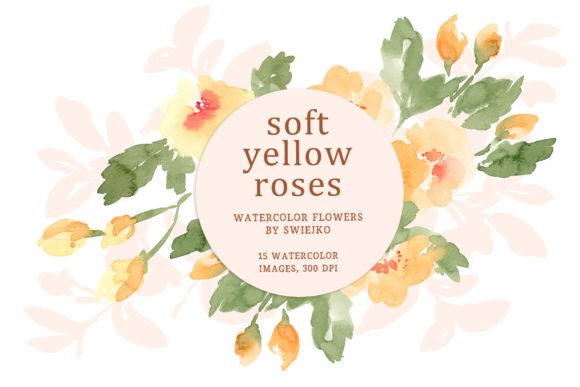 Download Watercolor Tea Roses, Flowers Clipart - Premium Resources