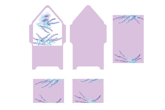 Download Blank Lavender Wedding Stationary - Lavender wedding Collection