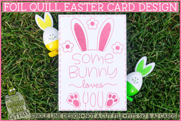 Download Foil Quill Easter Card, Some Bunny - Oil Collection
